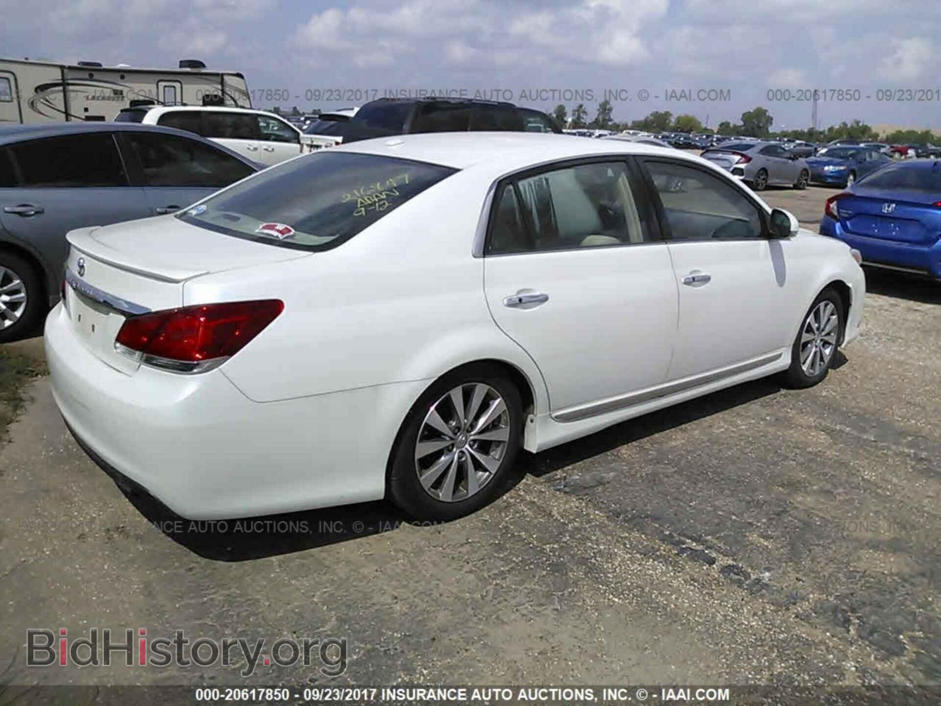 2012 Toyota Avalon - VIN: 4T1BK3DB0CU473924 - Фото 4