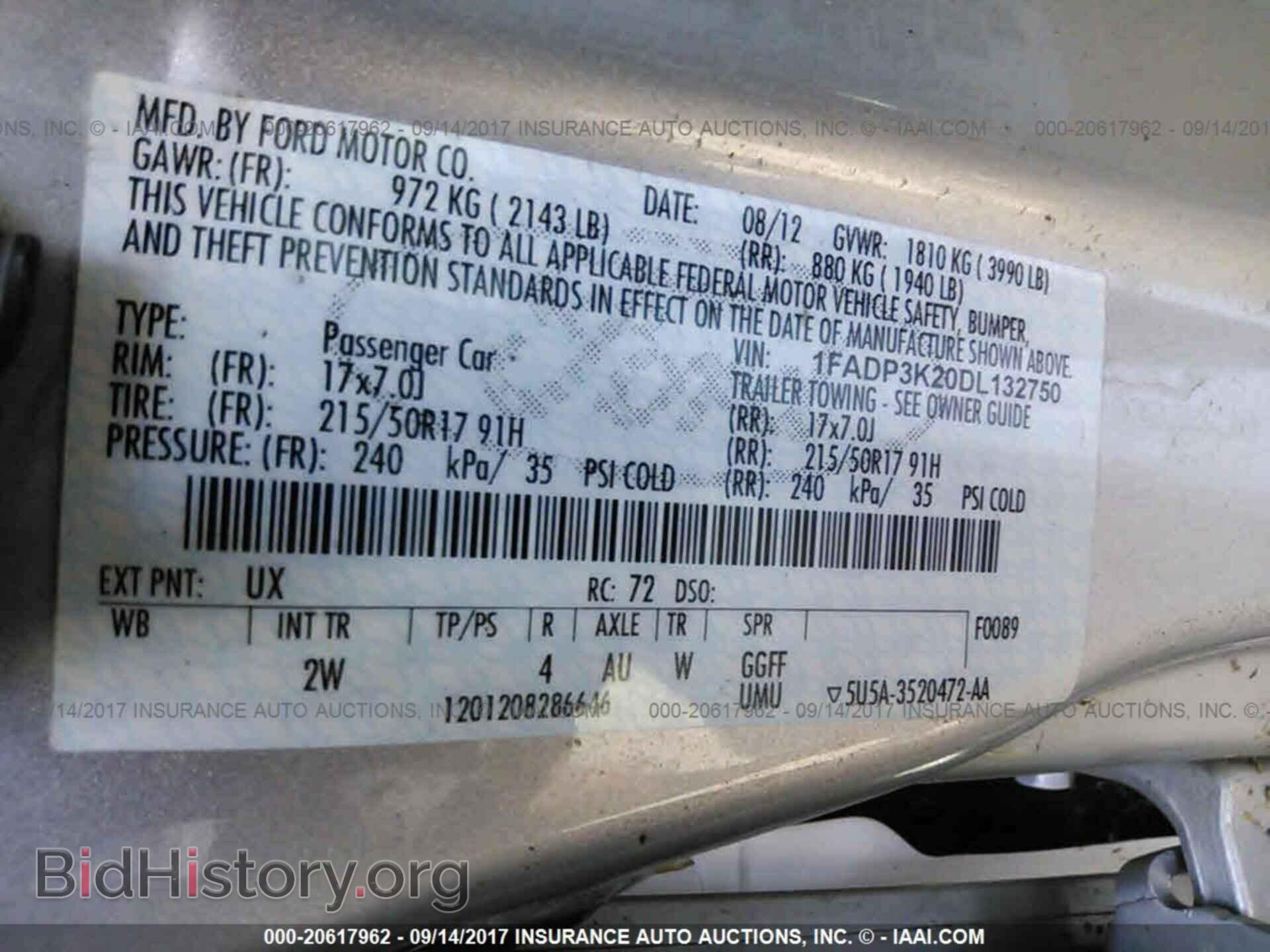 2013 Ford Focus - VIN: 1FADP3K20DL132750 - Photo 9