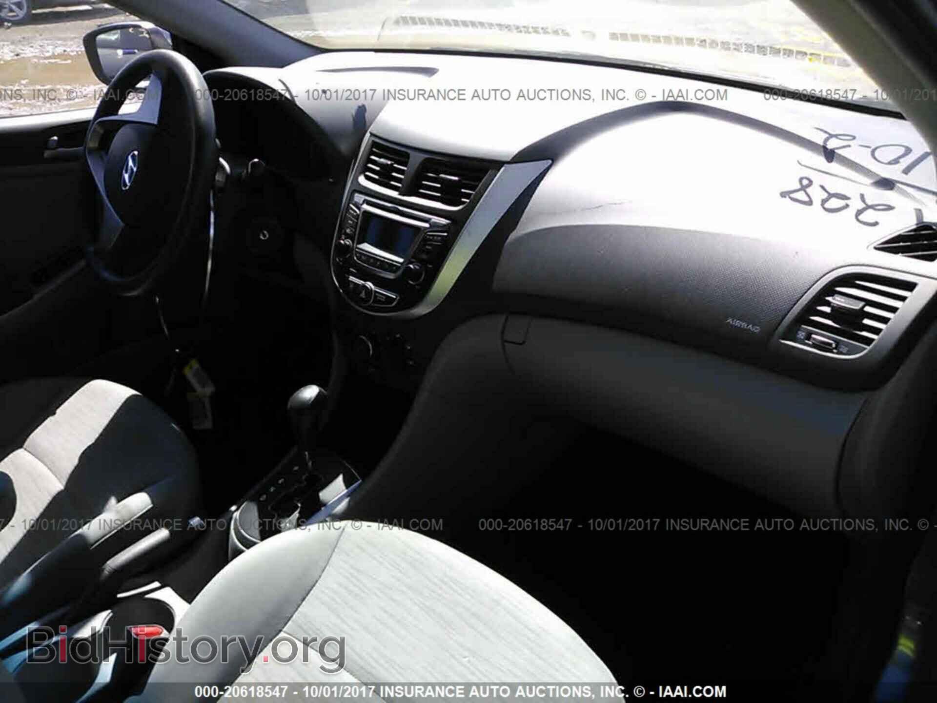 2016 Hyundai Accent - VIN: KMHCT4AE5GU031815 - Фото 5