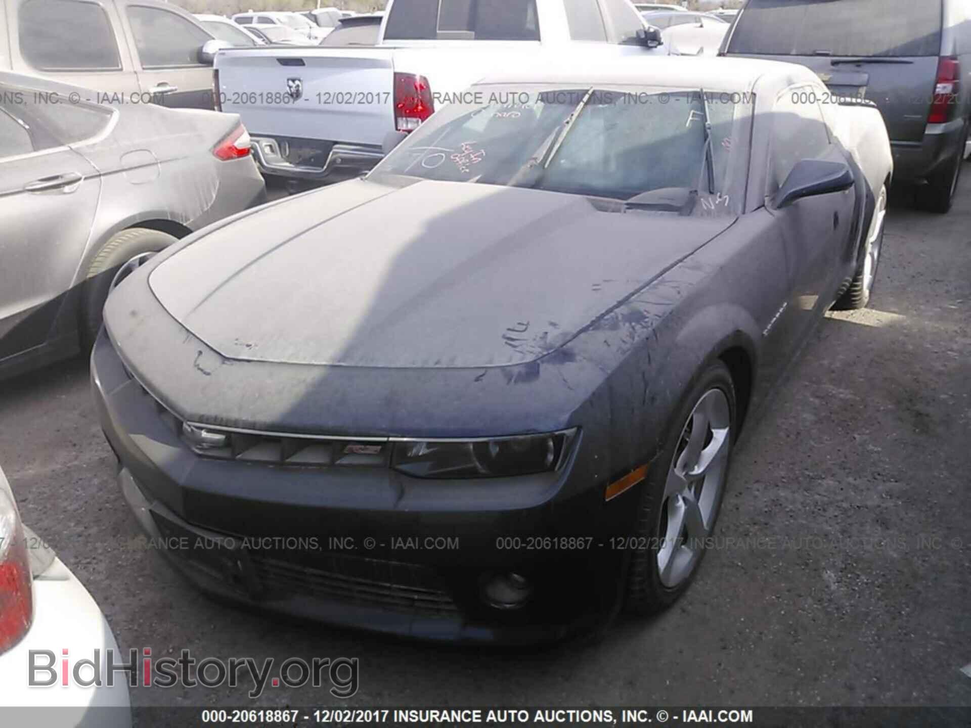 2015 Chevrolet Camaro - VIN: 2G1FF1E32F9300051 - Фото 2