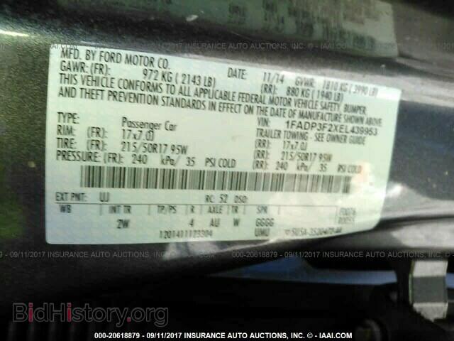 2014 Ford Focus - VIN: 1FADP3F2XEL439953 - Фото 9