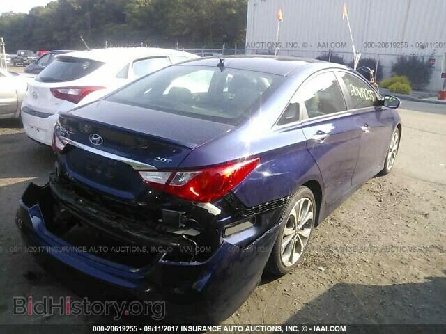 2014 Hyundai SONATA (VIN 5NPEC4AB6EH855865) — фото 4 из 10