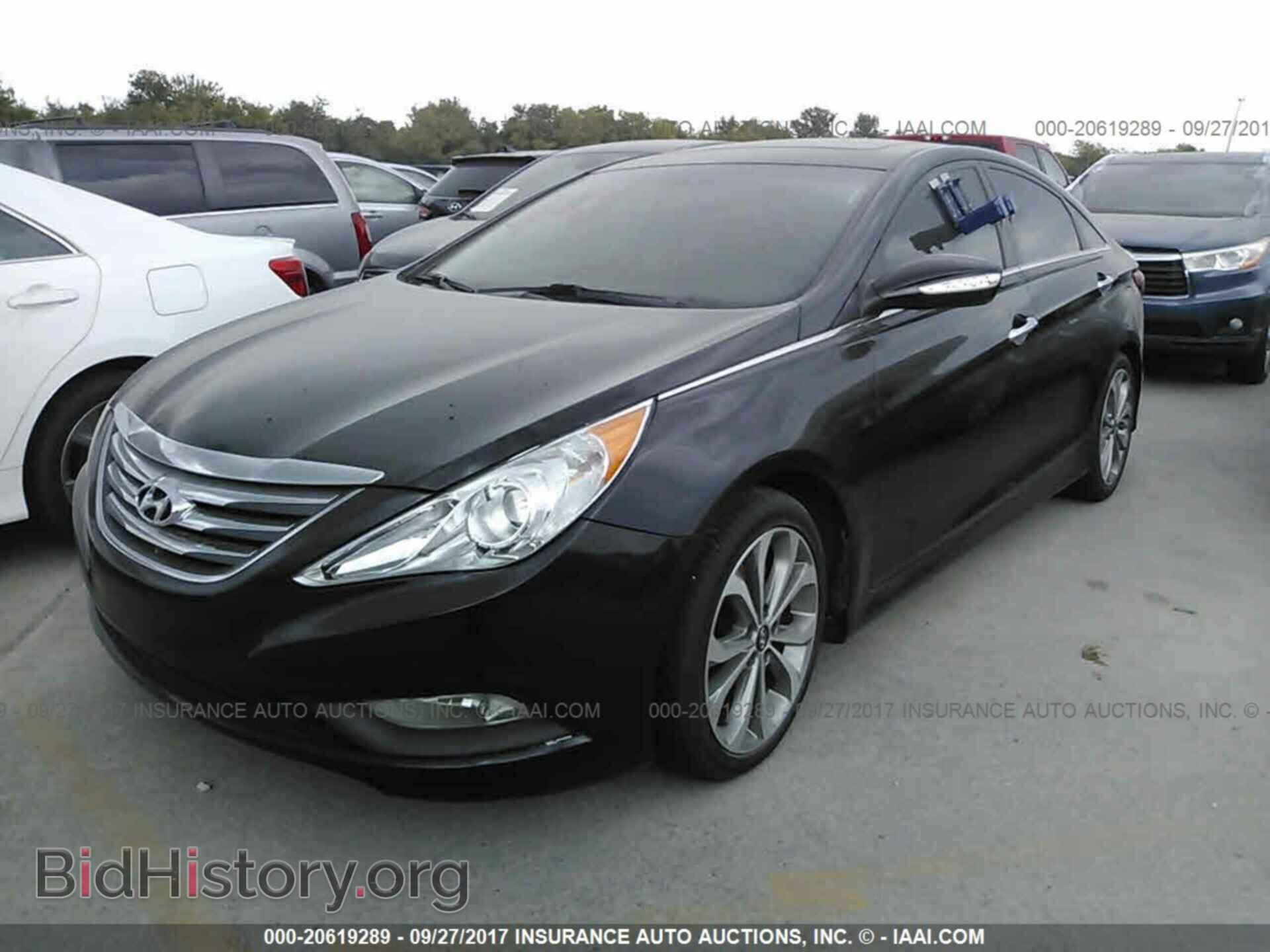 2014 Hyundai SONATA (VIN 5NPEC4AB3EH848453) — фото 2 из 10