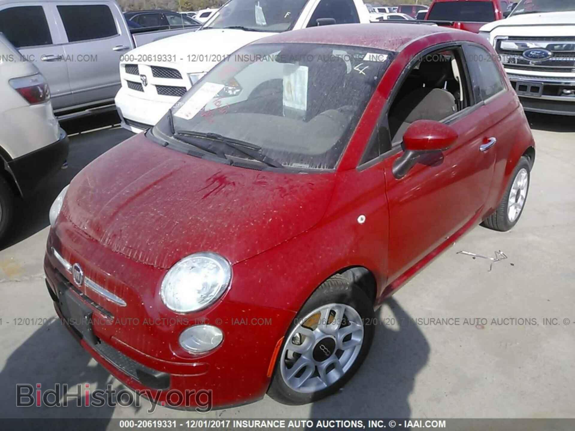 2015 Fiat 500 - VIN: 3C3CFFARXFT689721 - Фото 2