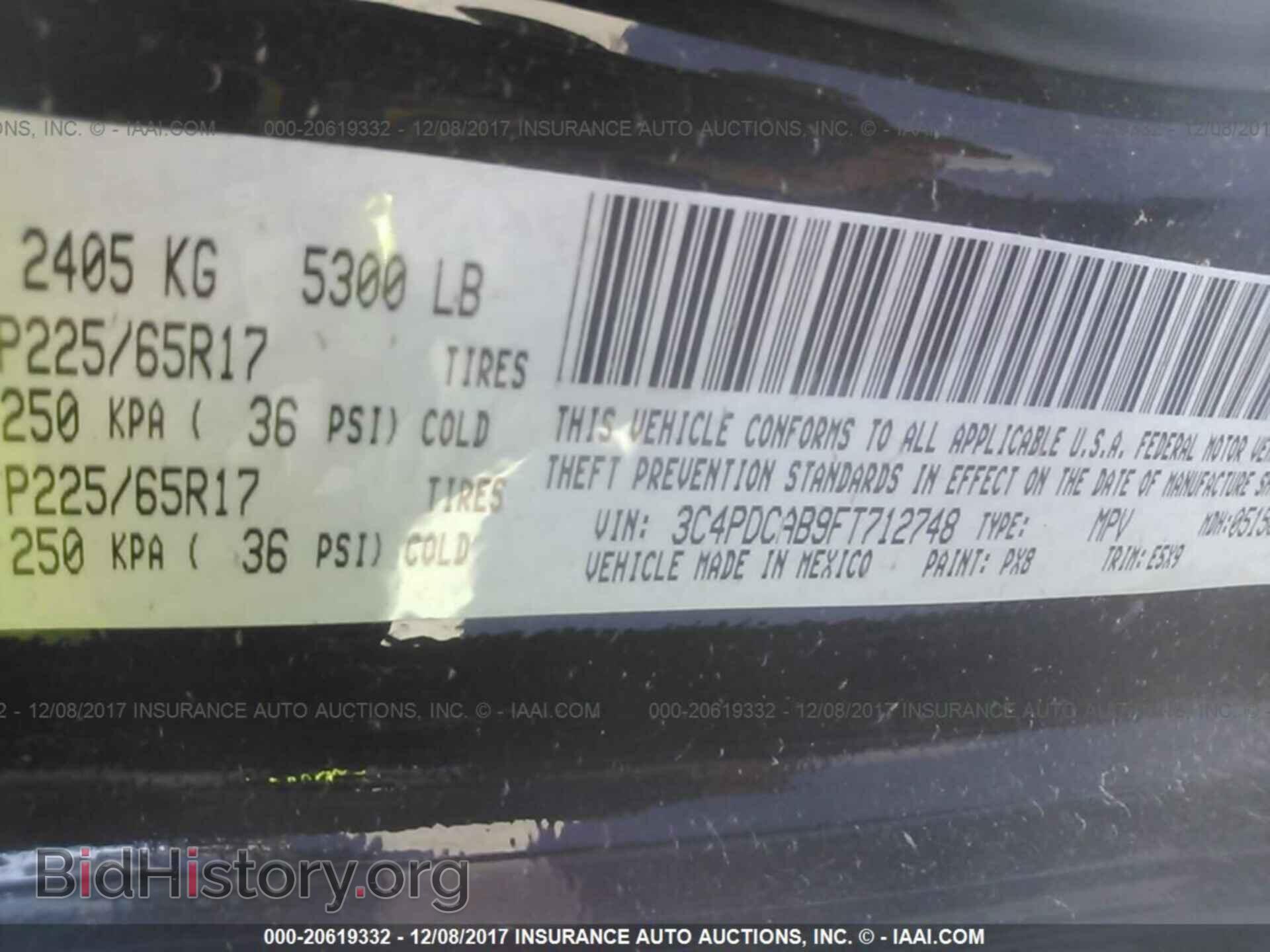 2015 Dodge Journey - VIN: 3C4PDCAB9FT712748 - Photo 9