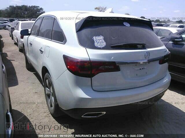 2015 Acura Mdx - VIN: 5FRYD3H22FB007779 - Фото 3