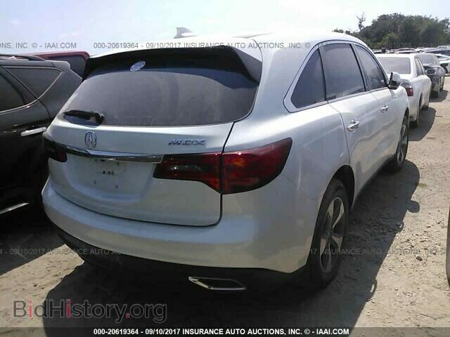 2015 Acura Mdx - VIN: 5FRYD3H22FB007779 - Фото 4