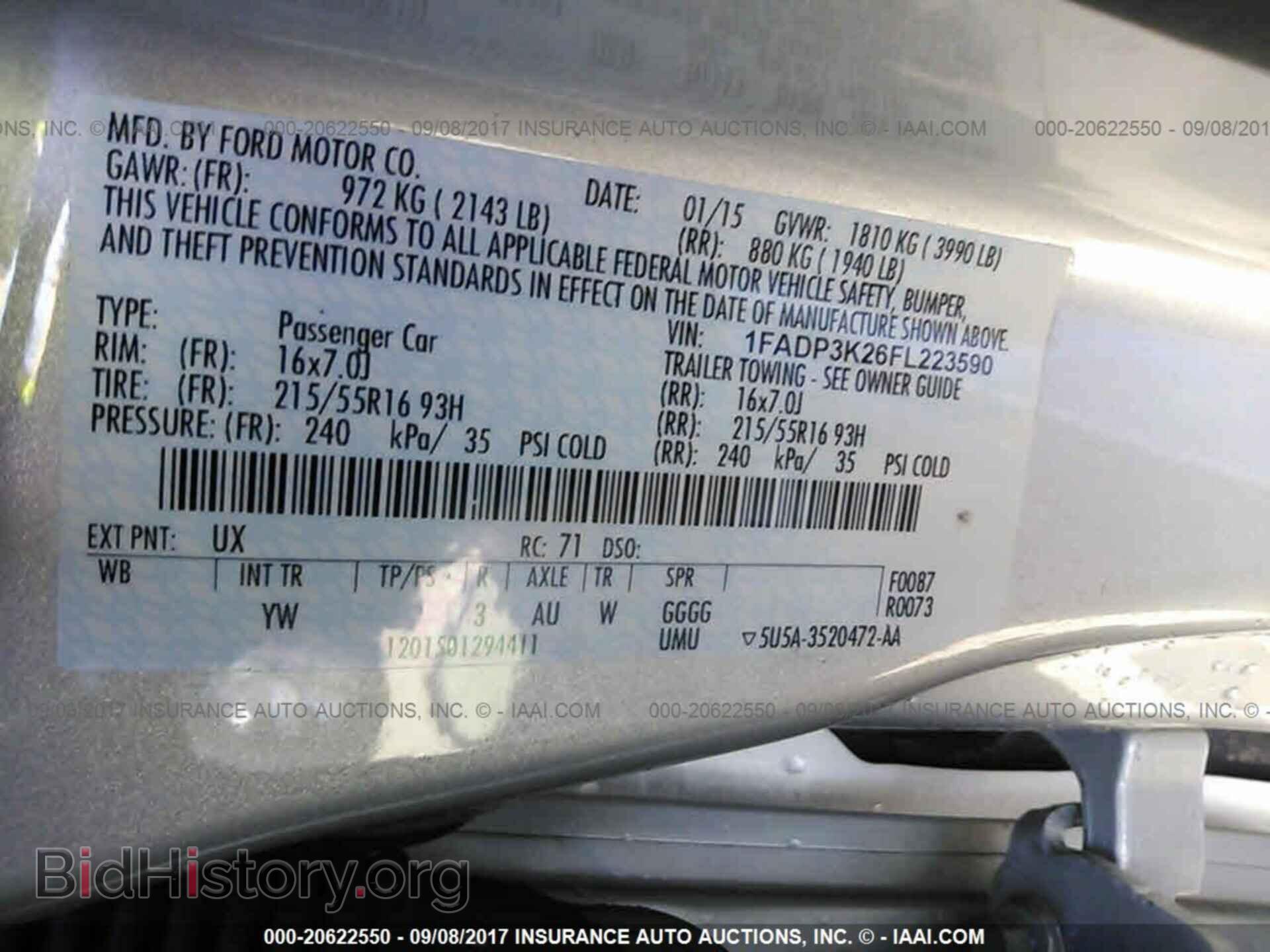 2015 Ford Focus - VIN: 1FADP3K26FL223590 - Photo 9