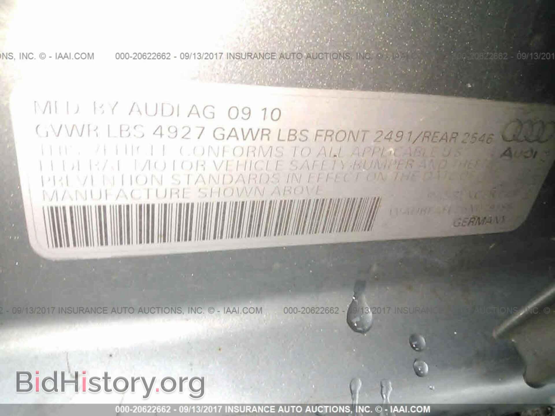 2011 Audi A4 - VIN: WAUBFAFL2BN019585 - Photo 9