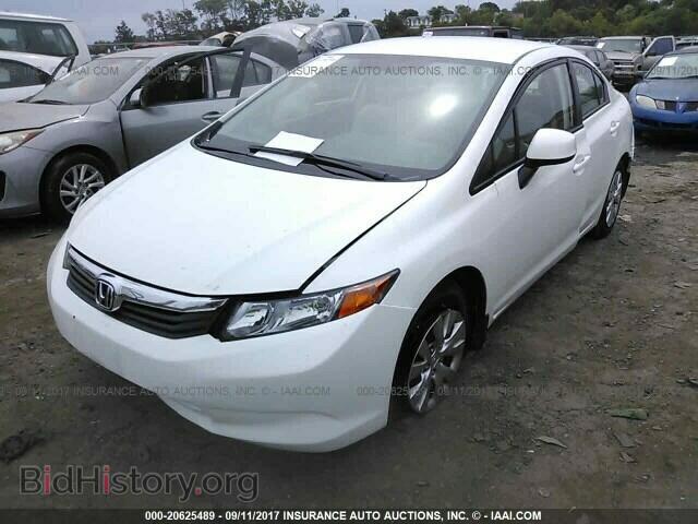 2012 Honda Civic - VIN: 19XFB2F58CE090089 - Фото 2