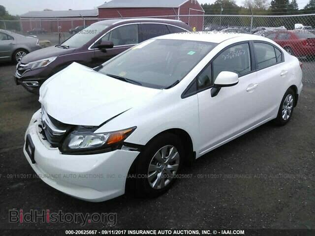 2012 Honda Civic - VIN: 2HGFB2F50CH309052 - Фото 2