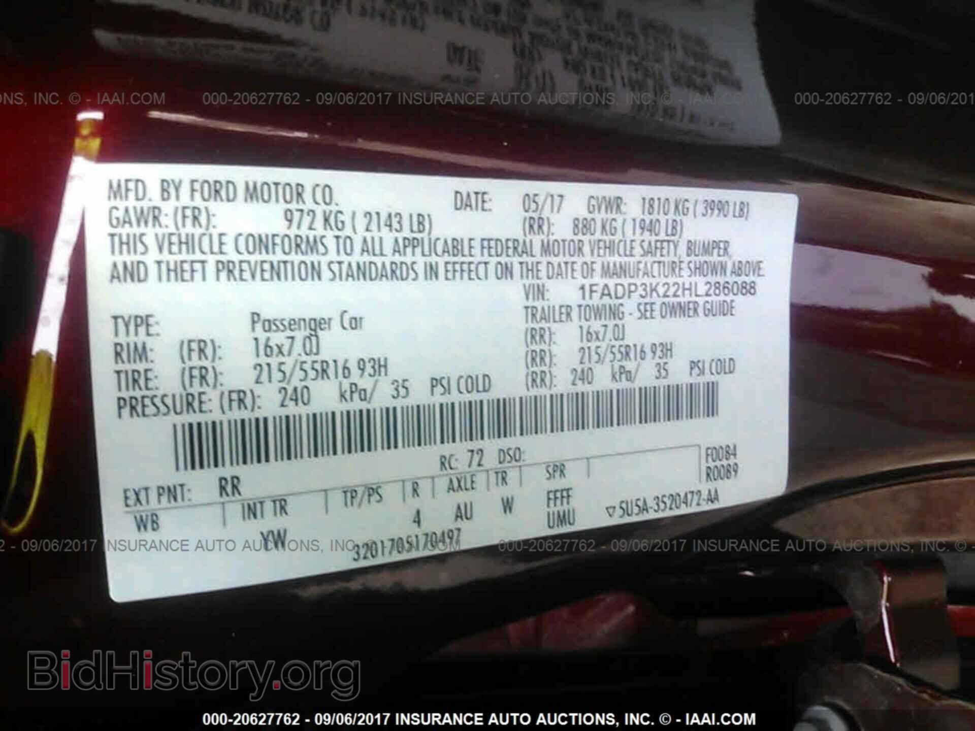 2017 Ford Focus - VIN: 1FADP3K22HL286088 - Photo 9