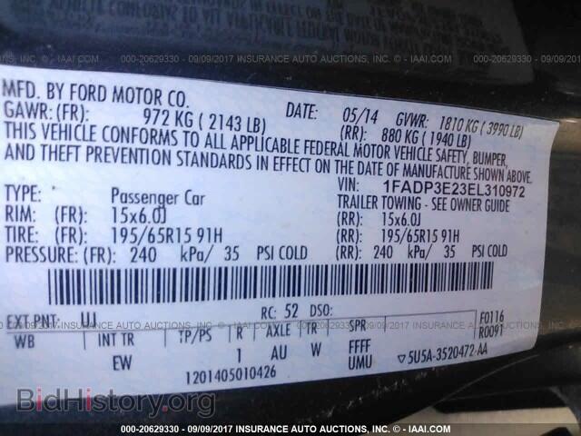 2014 Ford Focus - VIN: 1FADP3E23EL310972 - Photo 9