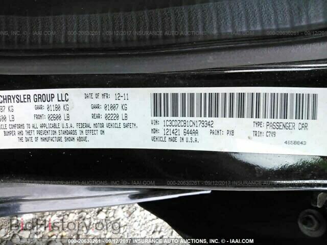 2012 Dodge Avenger - VIN: 1C3CDZCB1CN179342 - Photo 9