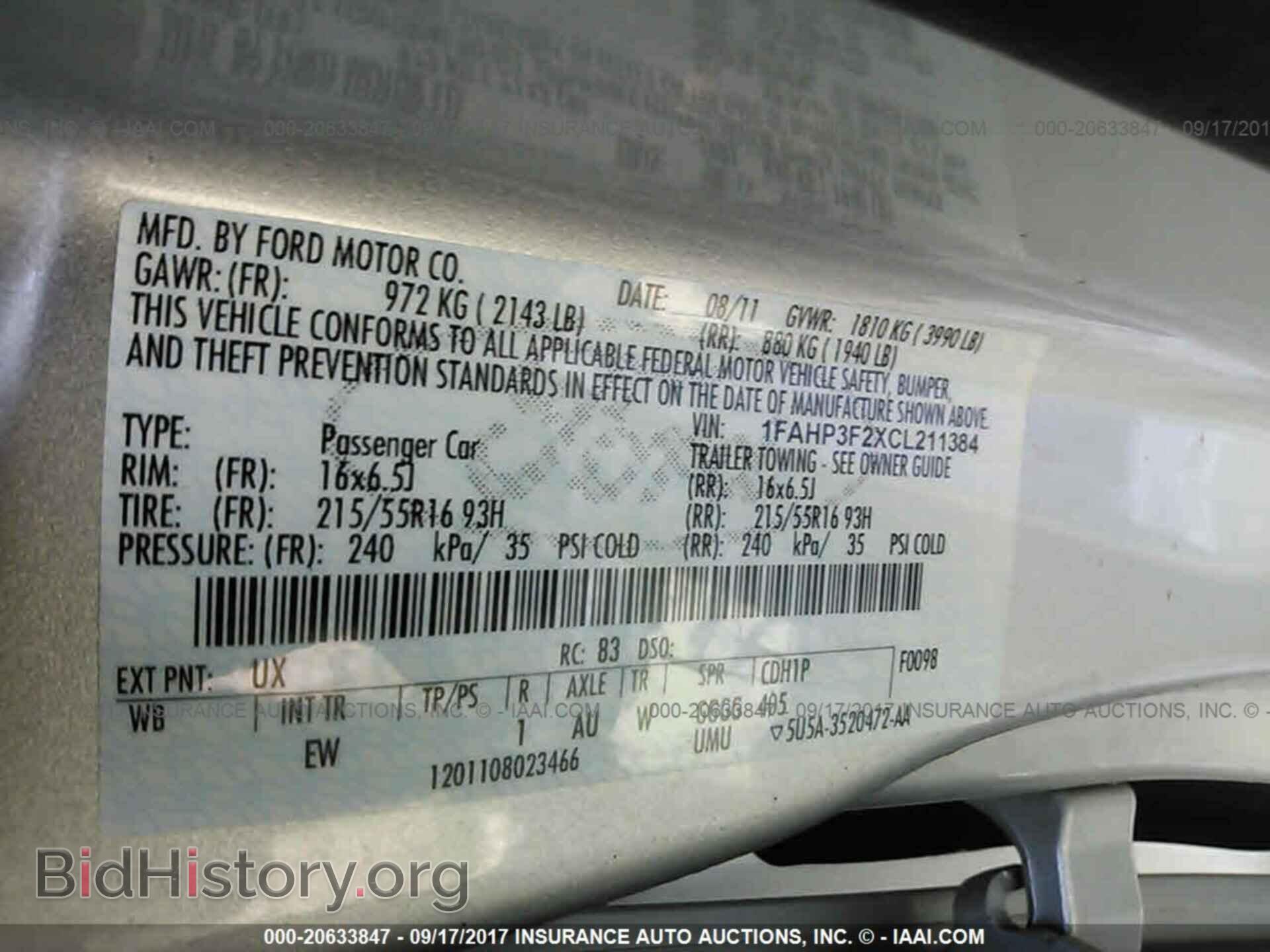 2012 Ford Focus - VIN: 1FAHP3F2XCL211384 - Photo 9