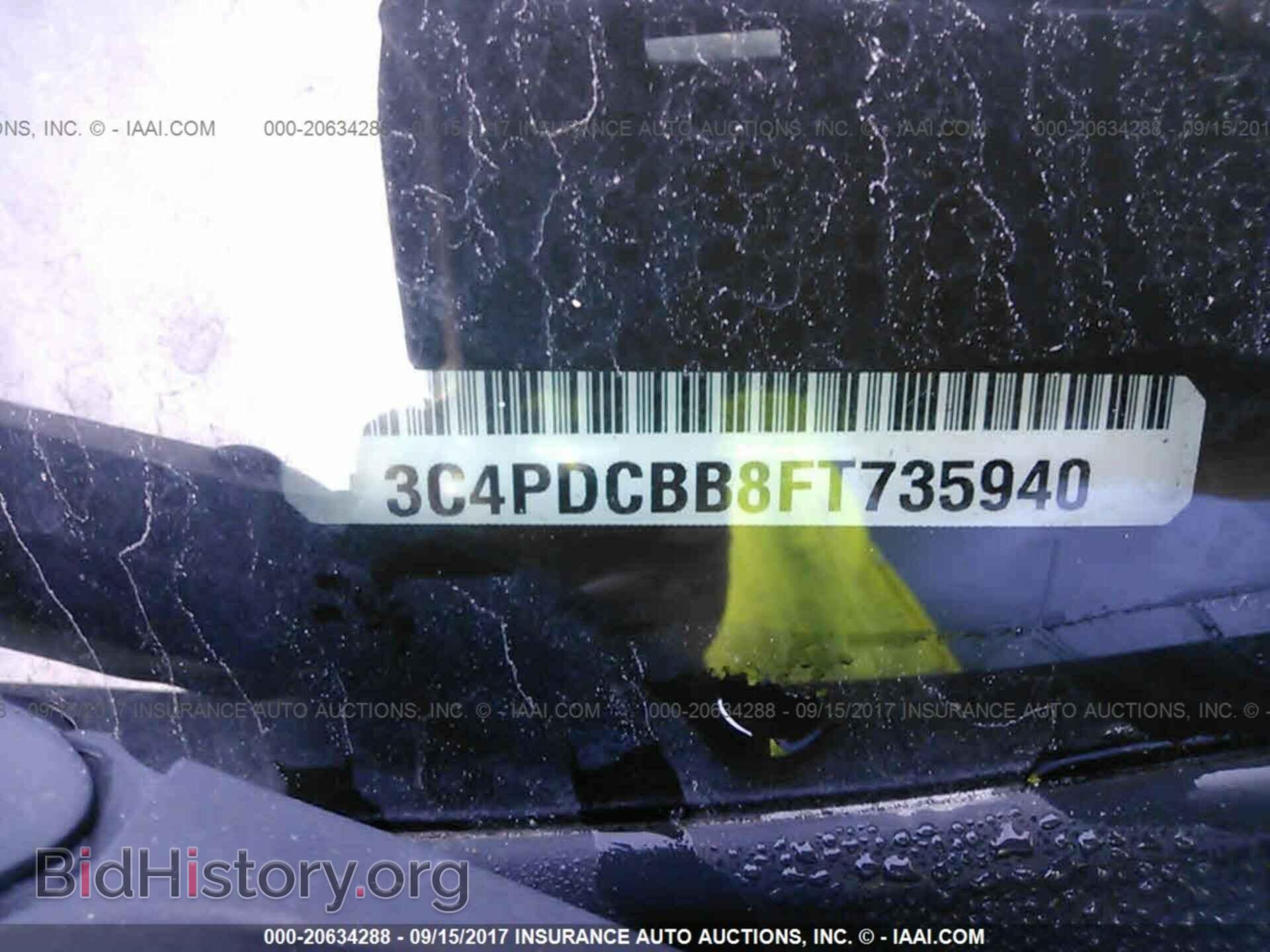 2015 Dodge Journey - VIN: 3C4PDCBB8FT735940 - Фото 9