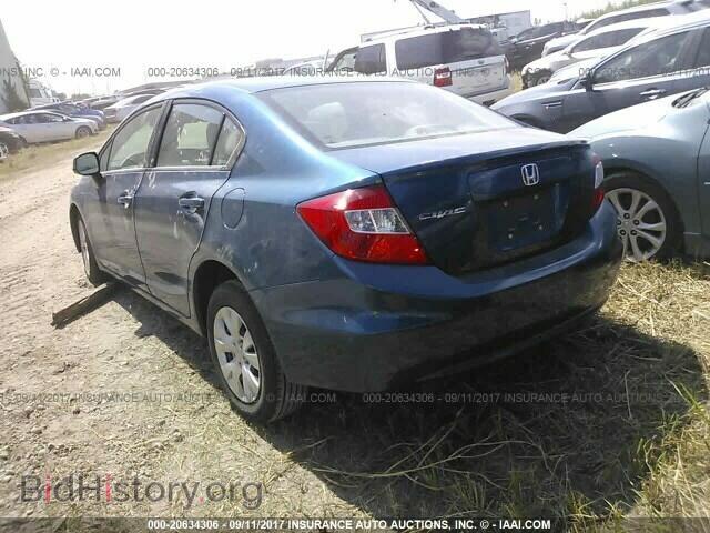 2012 Honda Civic - VIN: 2HGFB2F59CH570194 - Фото 3