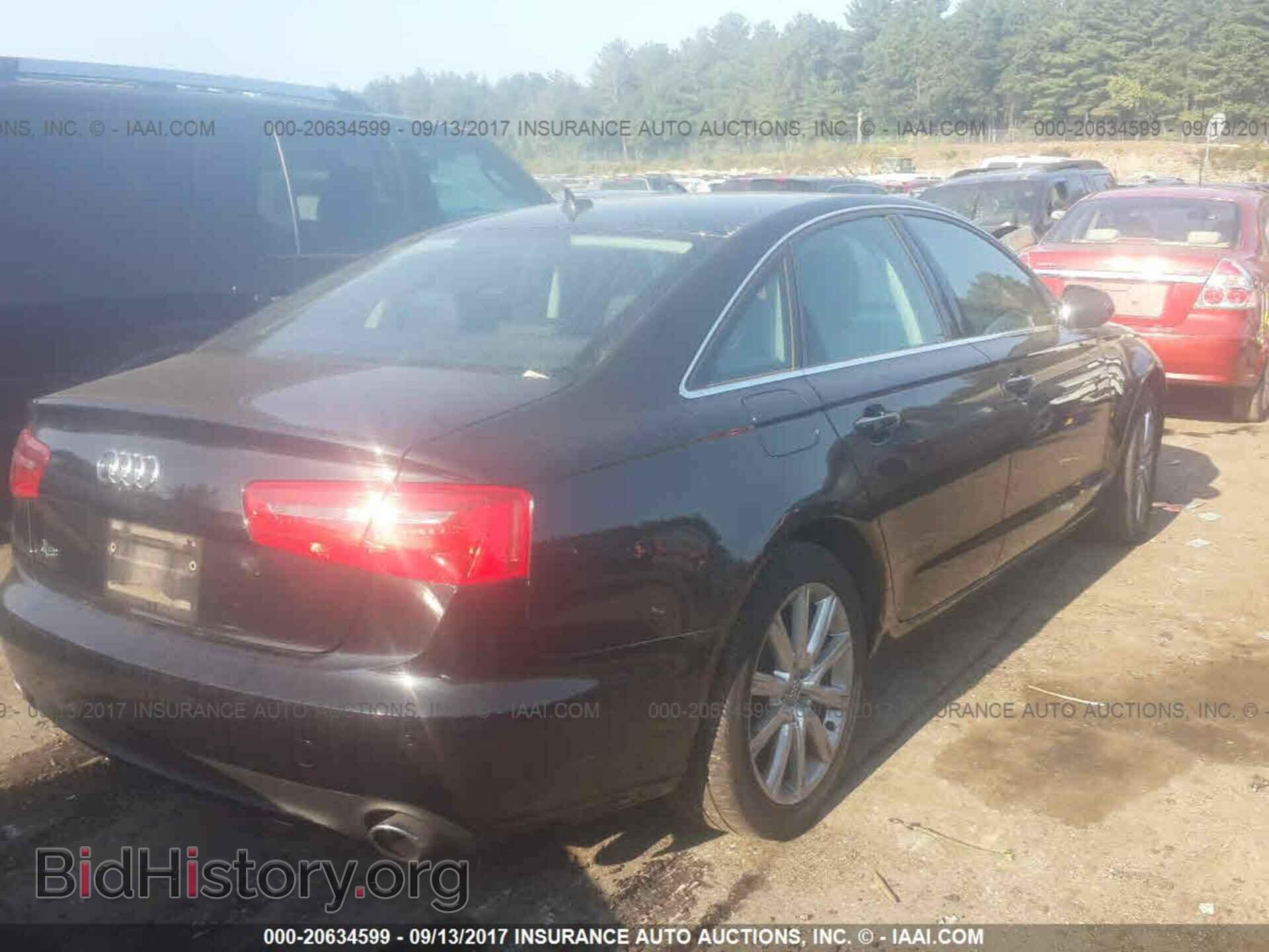 2013 Audi A6 - VIN: WAUGFAFC0DN086162 - Фото 4