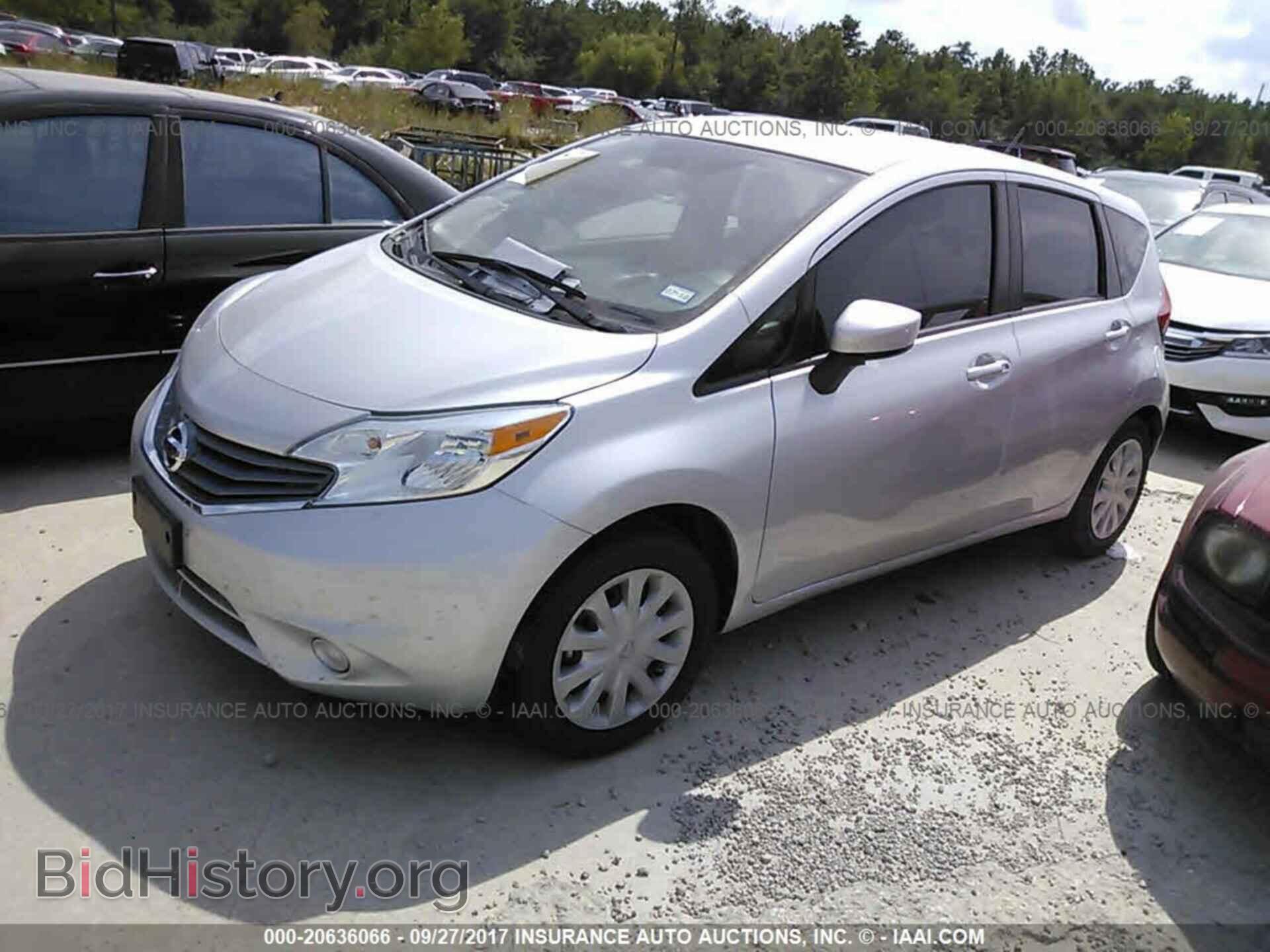 2015 Nissan Versa note - VIN: 3N1CE2CP0FL384671 - Фото 2