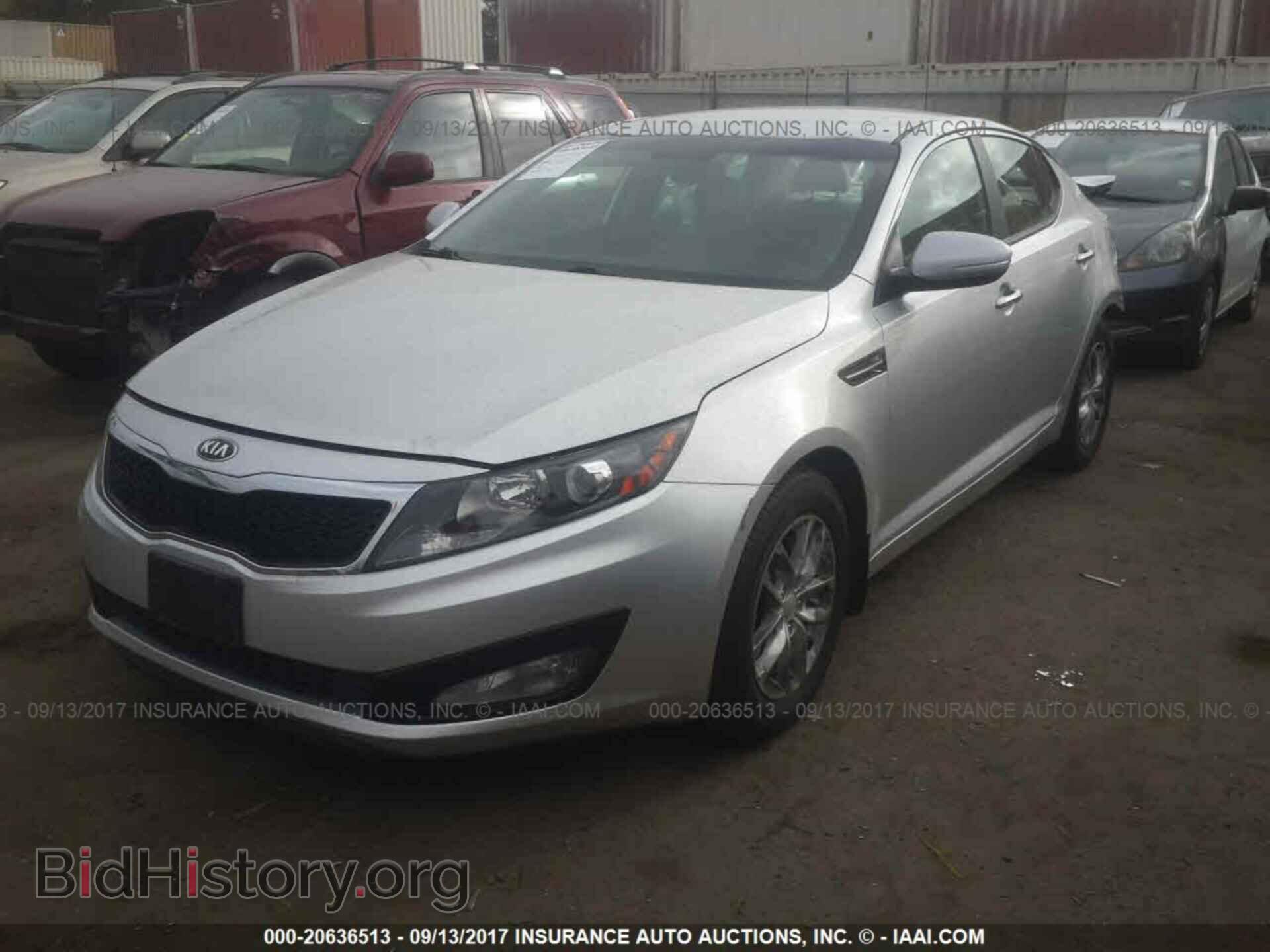 2013 Kia Optima - VIN: KNAGM4A70D5434091 - Photo 2