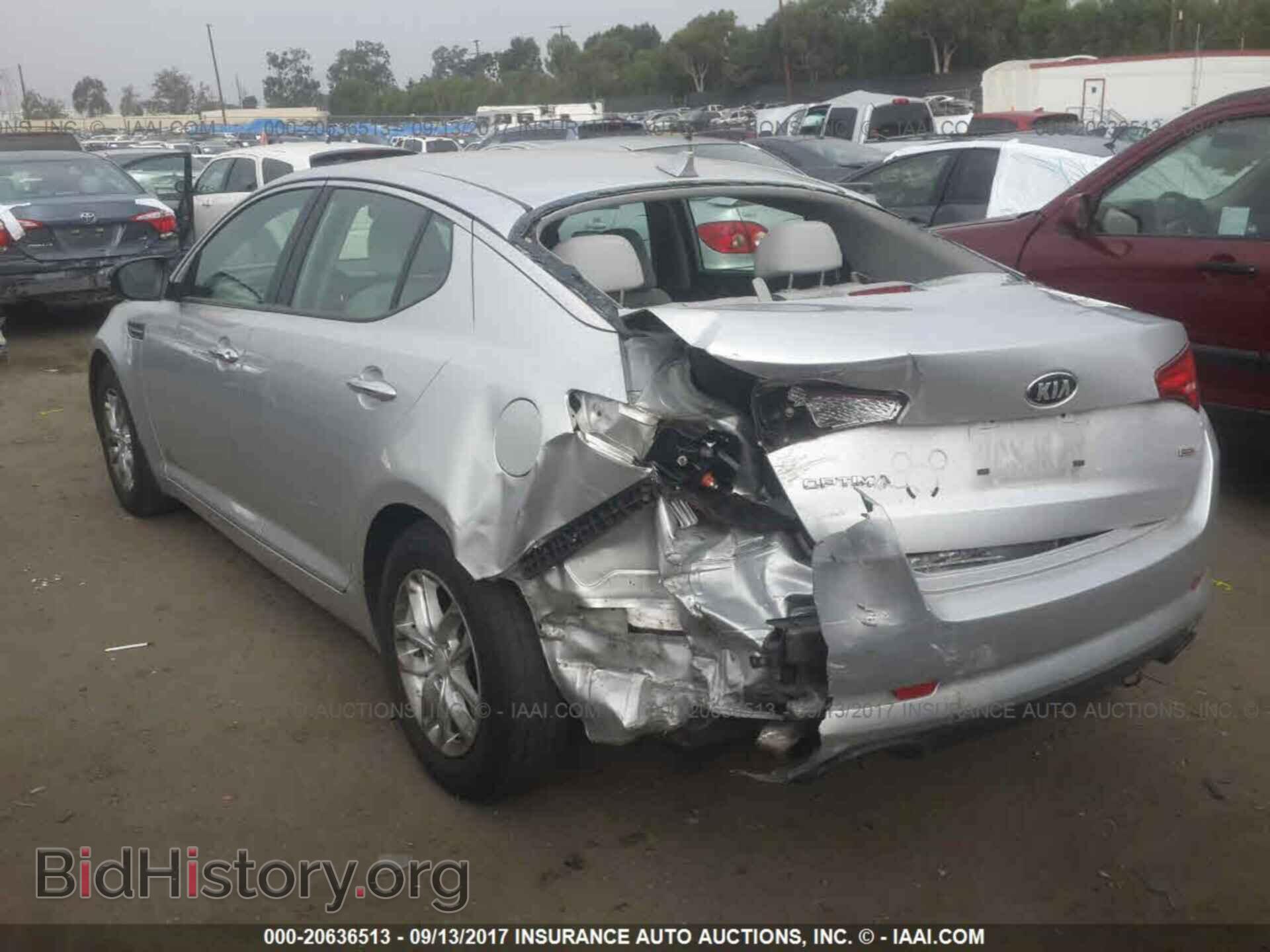 2013 Kia Optima - VIN: KNAGM4A70D5434091 - Photo 3