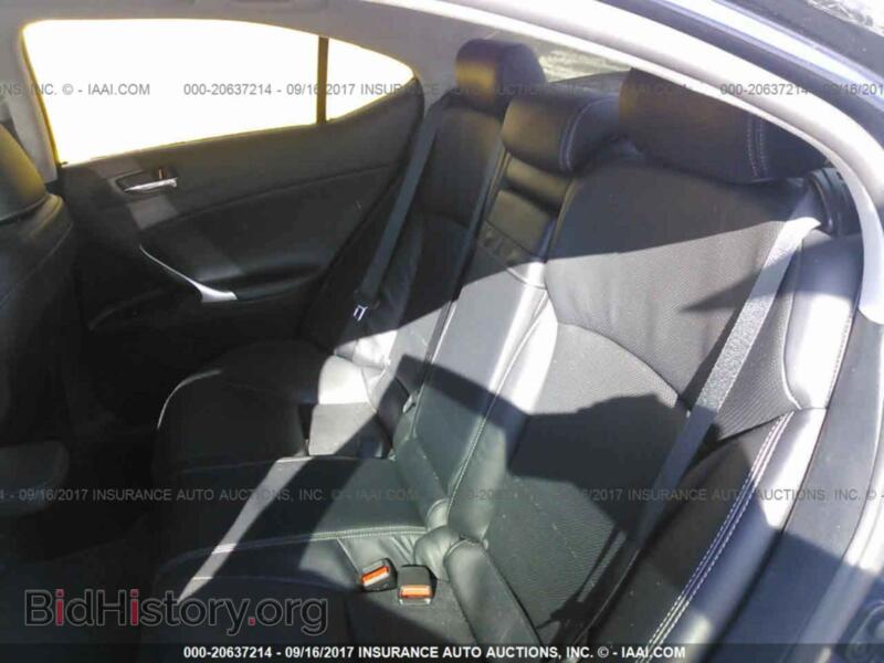 2011 Lexus IS (VIN JTHBF5C20B5149546) — фото 8 из 10