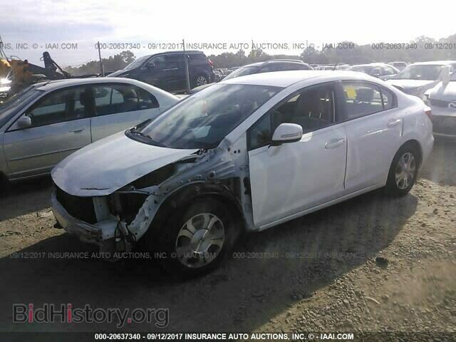 2012 Honda Civic - VIN: JHMFB4F27CS011315 - Фото 2