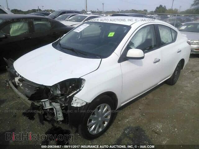 2013 Nissan Versa - VIN: 3N1CN7AP1DL850136 - Фото 2