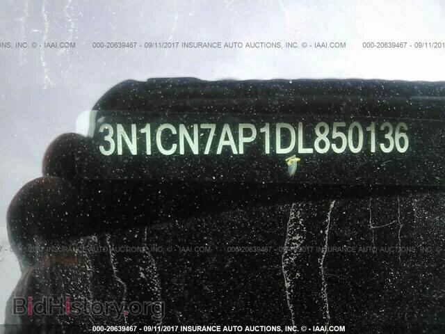 2013 Nissan Versa - VIN: 3N1CN7AP1DL850136 - Фото 9