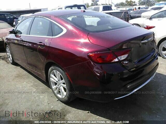 2015 Chrysler 200 - VIN: 1C3CCCAB0FN616190 - Фото 3