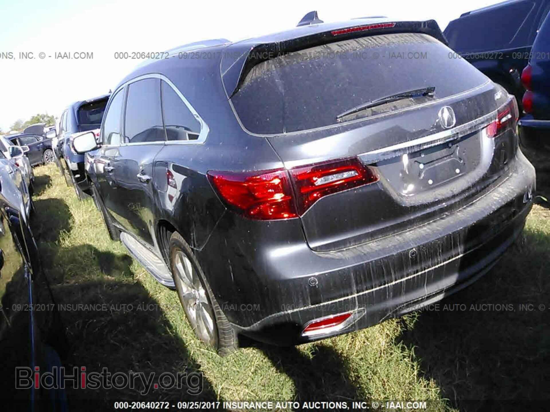 2015 Acura Mdx - VIN: 5FRYD3H81FB013707 - Фото 3