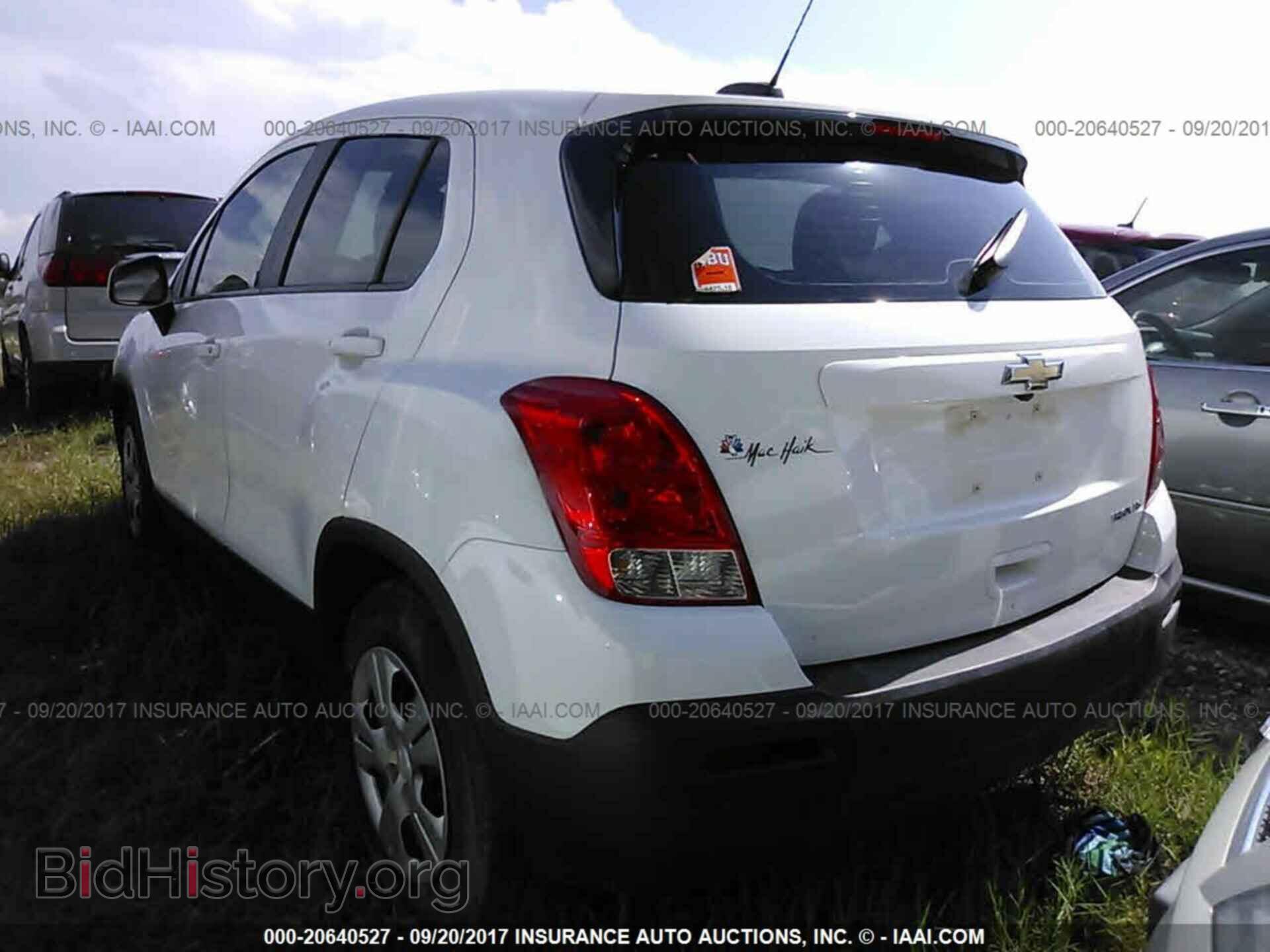 2016 Chevrolet Trax - VIN: 3GNCJKSB6GL137713 - Фото 3