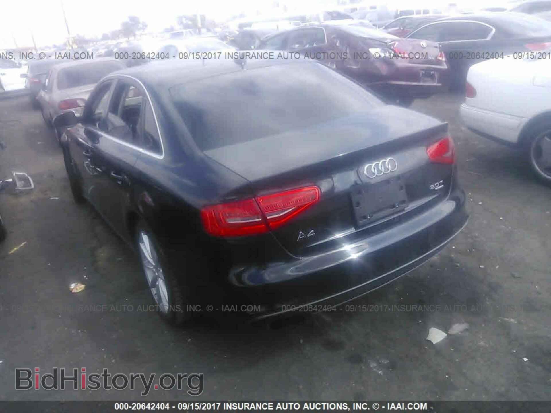 2014 Audi A4 - VIN: WAUFFAFL2EN019477 - Фото 3