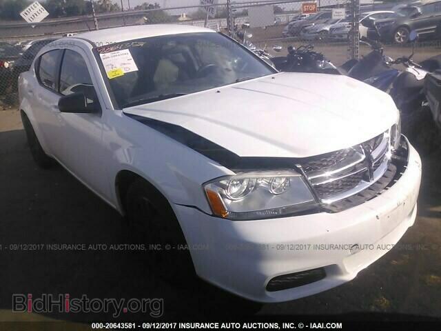 Photo 1C3CDZAB3EN216655 - Dodge Avenger 2014