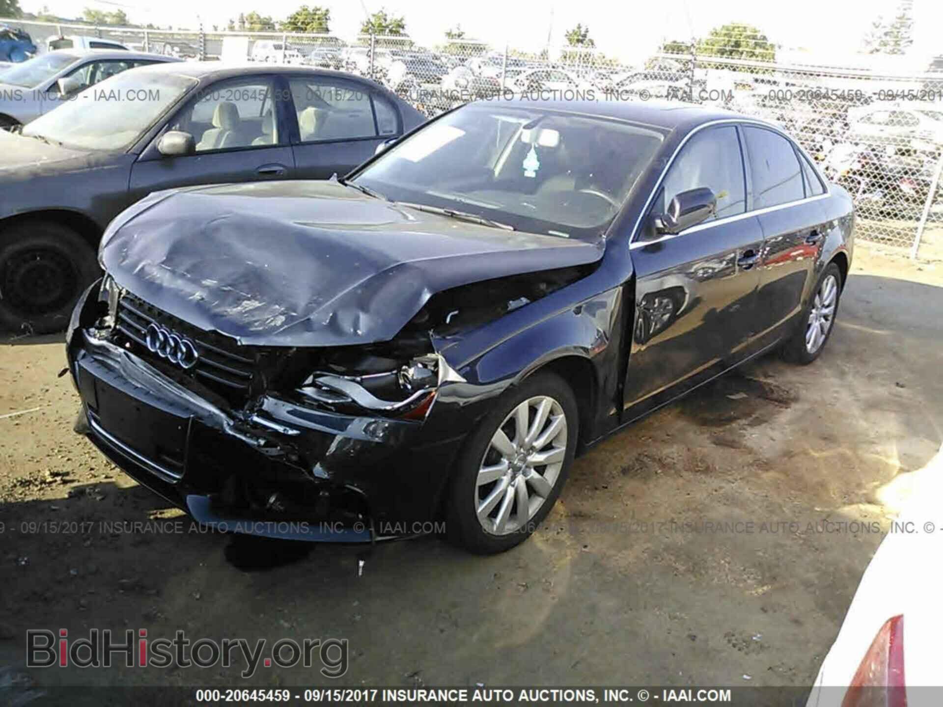 2012 Audi A4 - VIN: WAUAFAFL0CA117812 - Photo 2