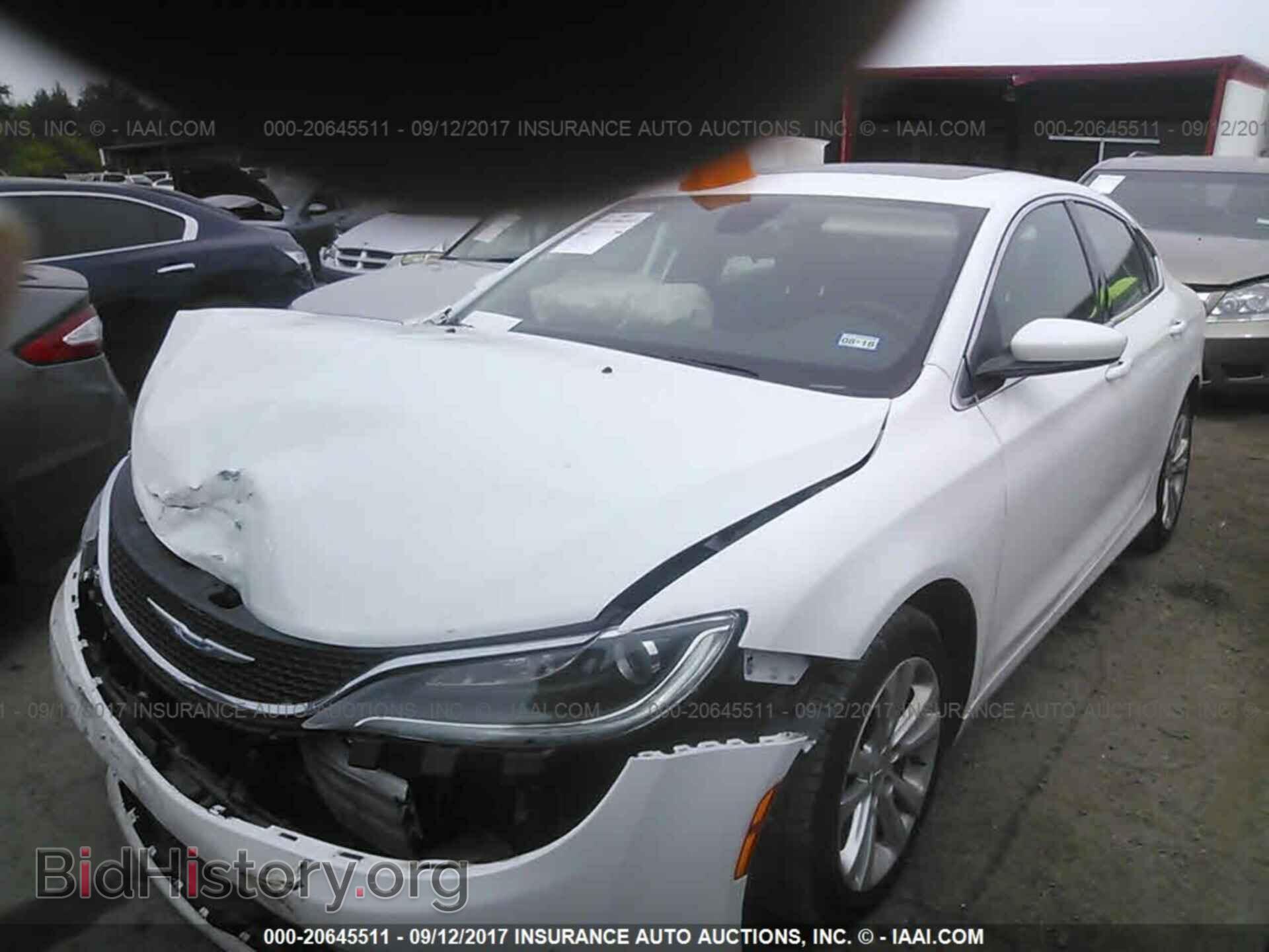 2015 Chrysler 200 - VIN: 1C3CCCAB9FN657630 - Photo 2