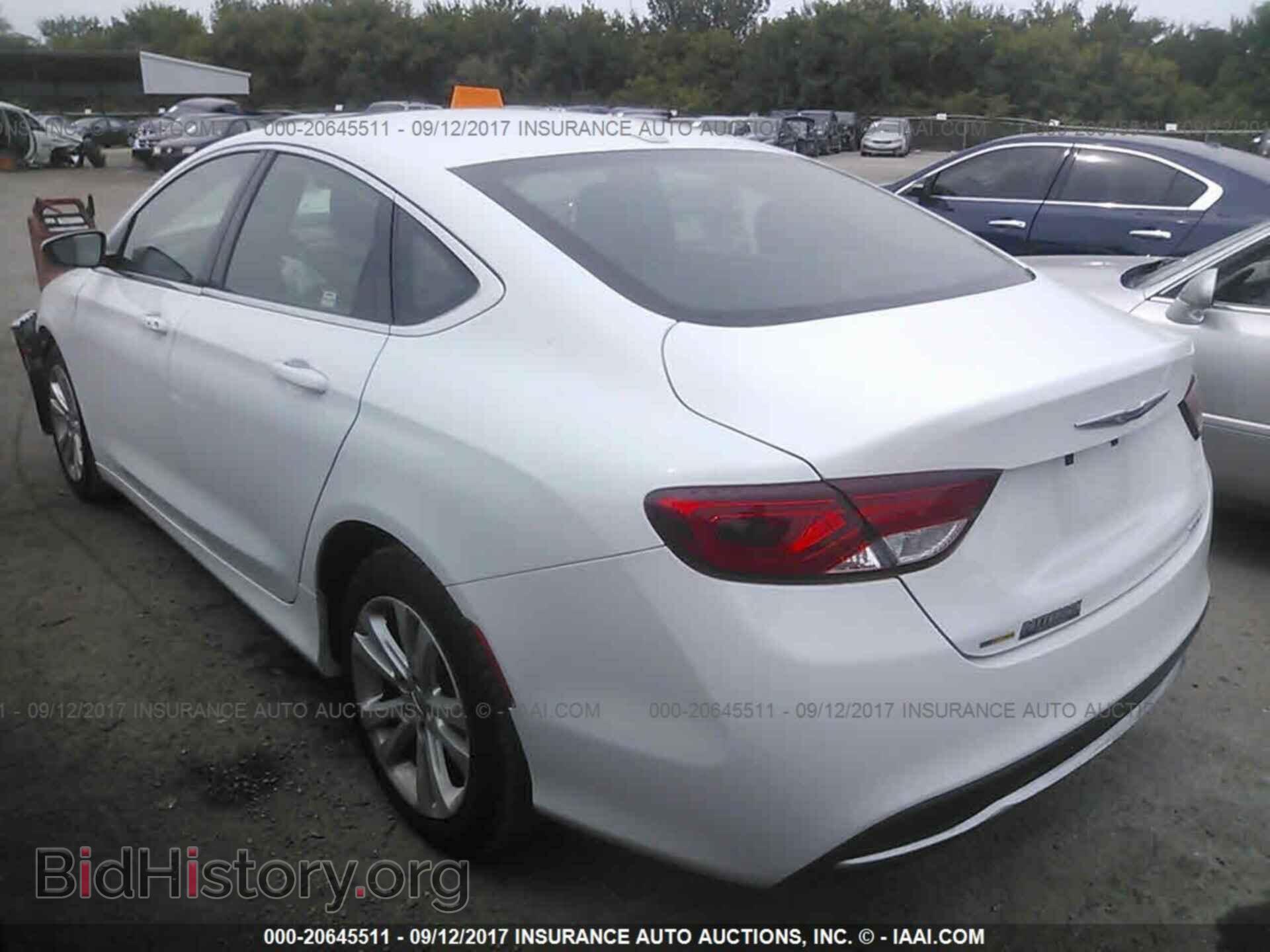 2015 Chrysler 200 - VIN: 1C3CCCAB9FN657630 - Photo 3