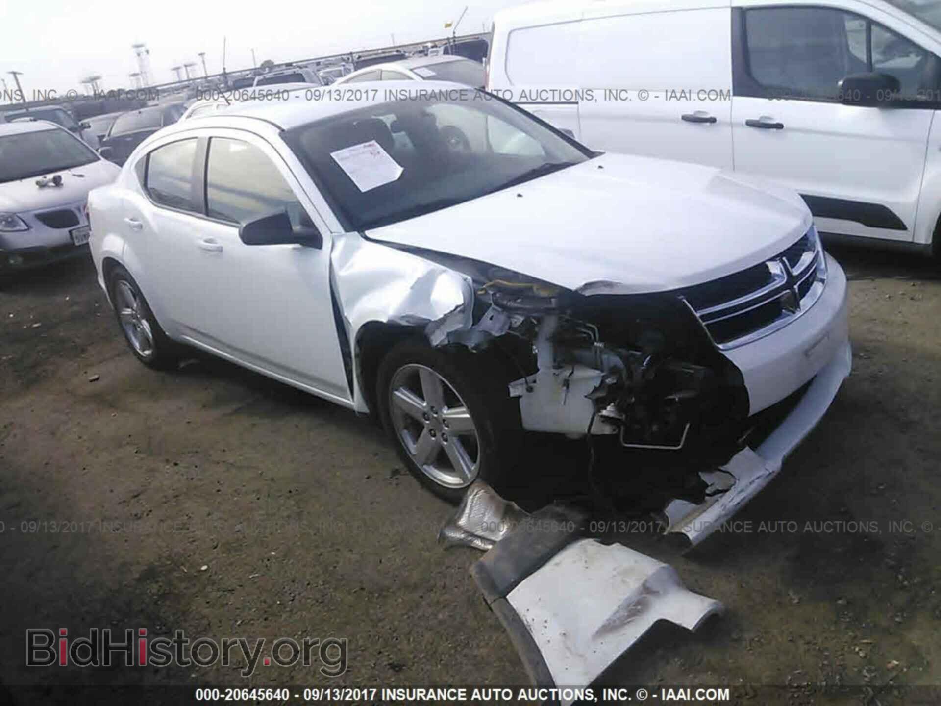 Photo 1C3CDZAB2DN717096 - Dodge Avenger 2013