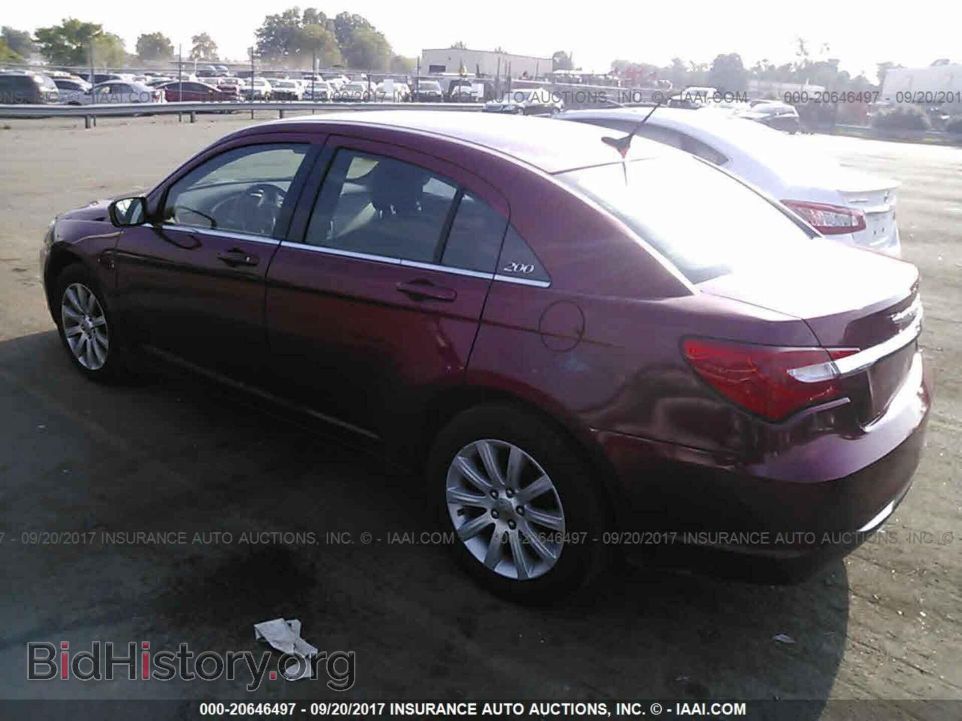 2013 Chrysler 200 - VIN: 1C3CCBBB3DN763612 - Photo 3