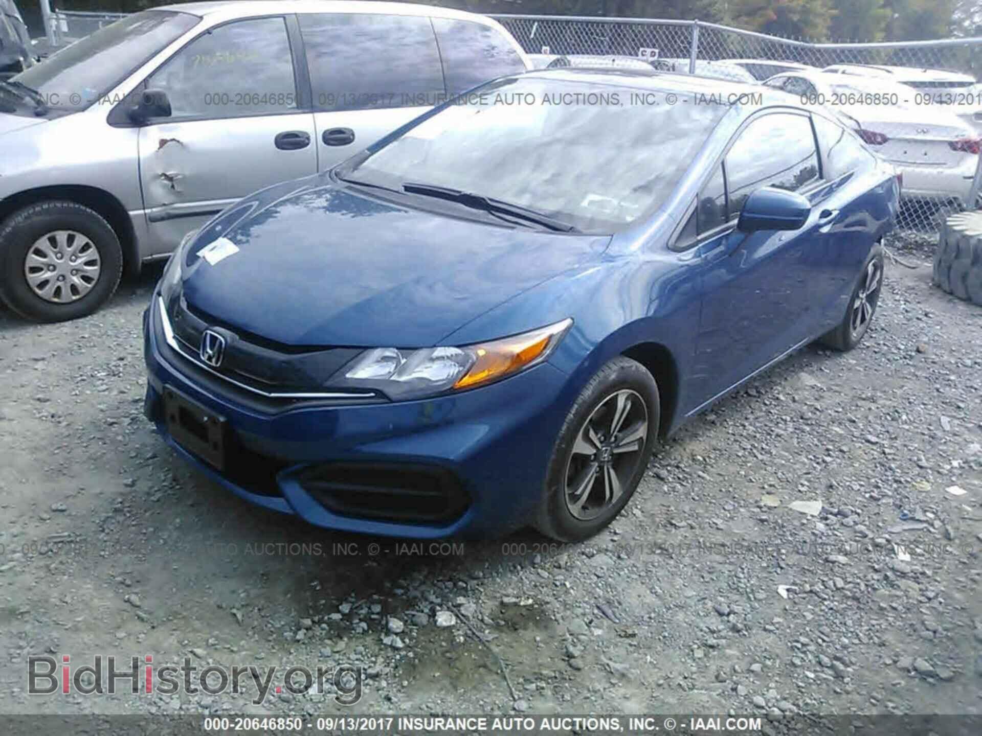 2014 Honda Civic - VIN: 2HGFG3B87EH507198 - Фото 2