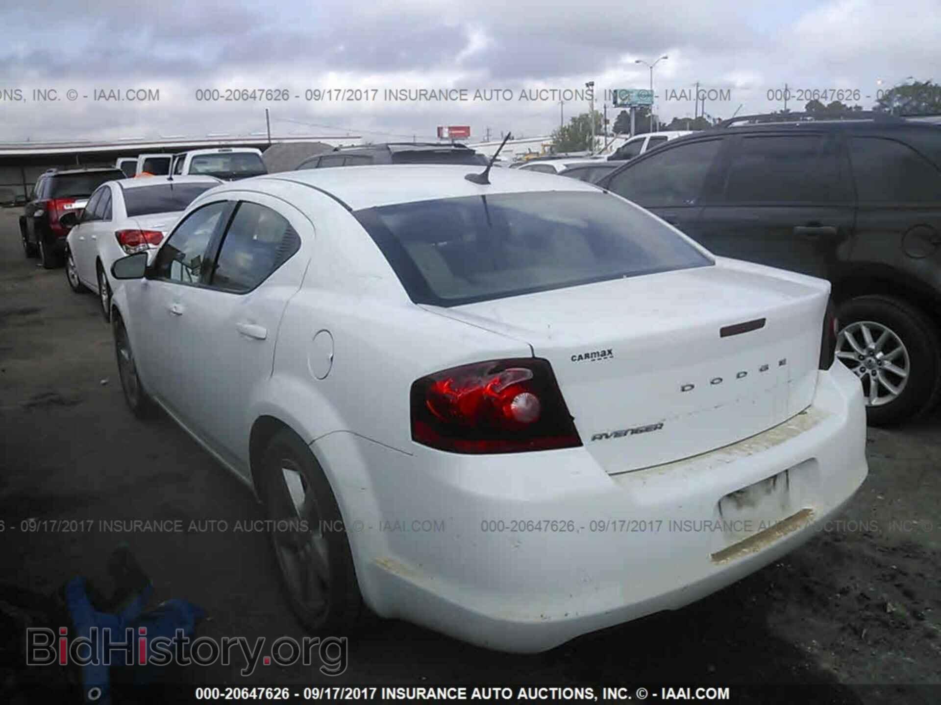 2013 Dodge Avenger - VIN: 1C3CDZAB3DN685260 - Фото 3
