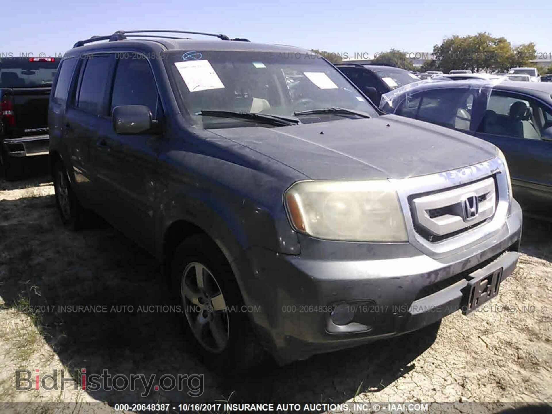 Фотография 5FNYF3H61BB005479 - Honda Pilot 2011