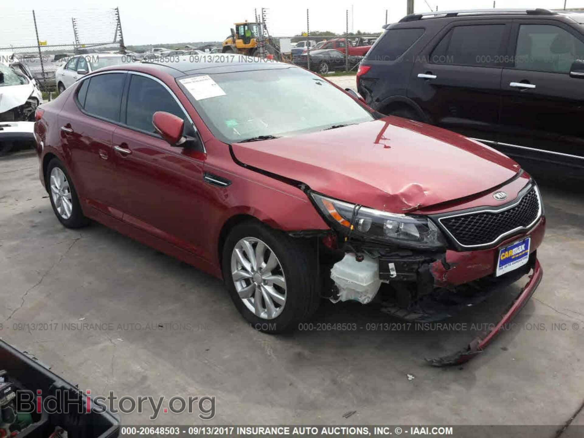 Фотография 5XXGN4A75FG380656 - Kia Optima 2015