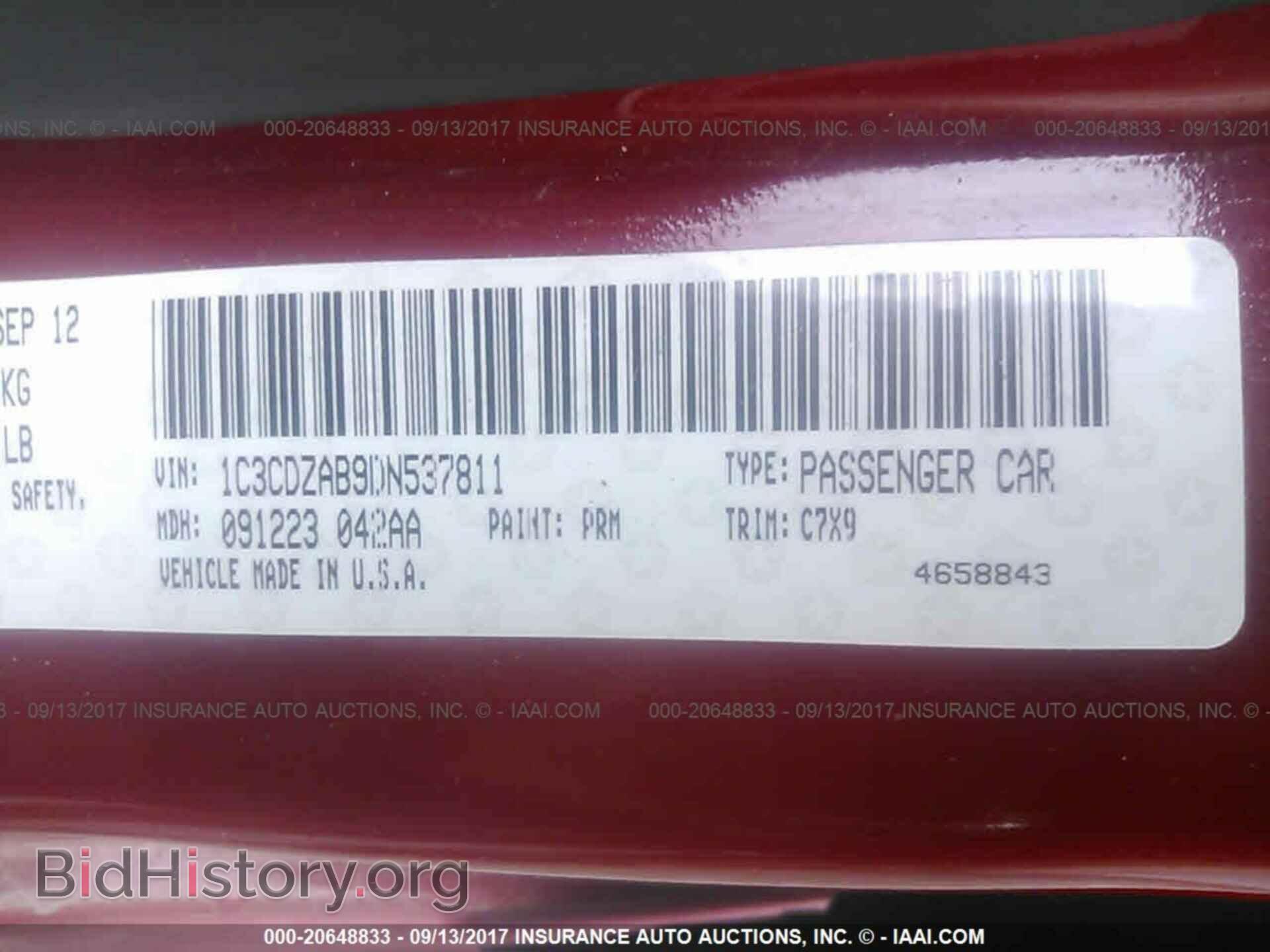 2013 Dodge Avenger - VIN: 1C3CDZAB9DN537811 - Photo 9