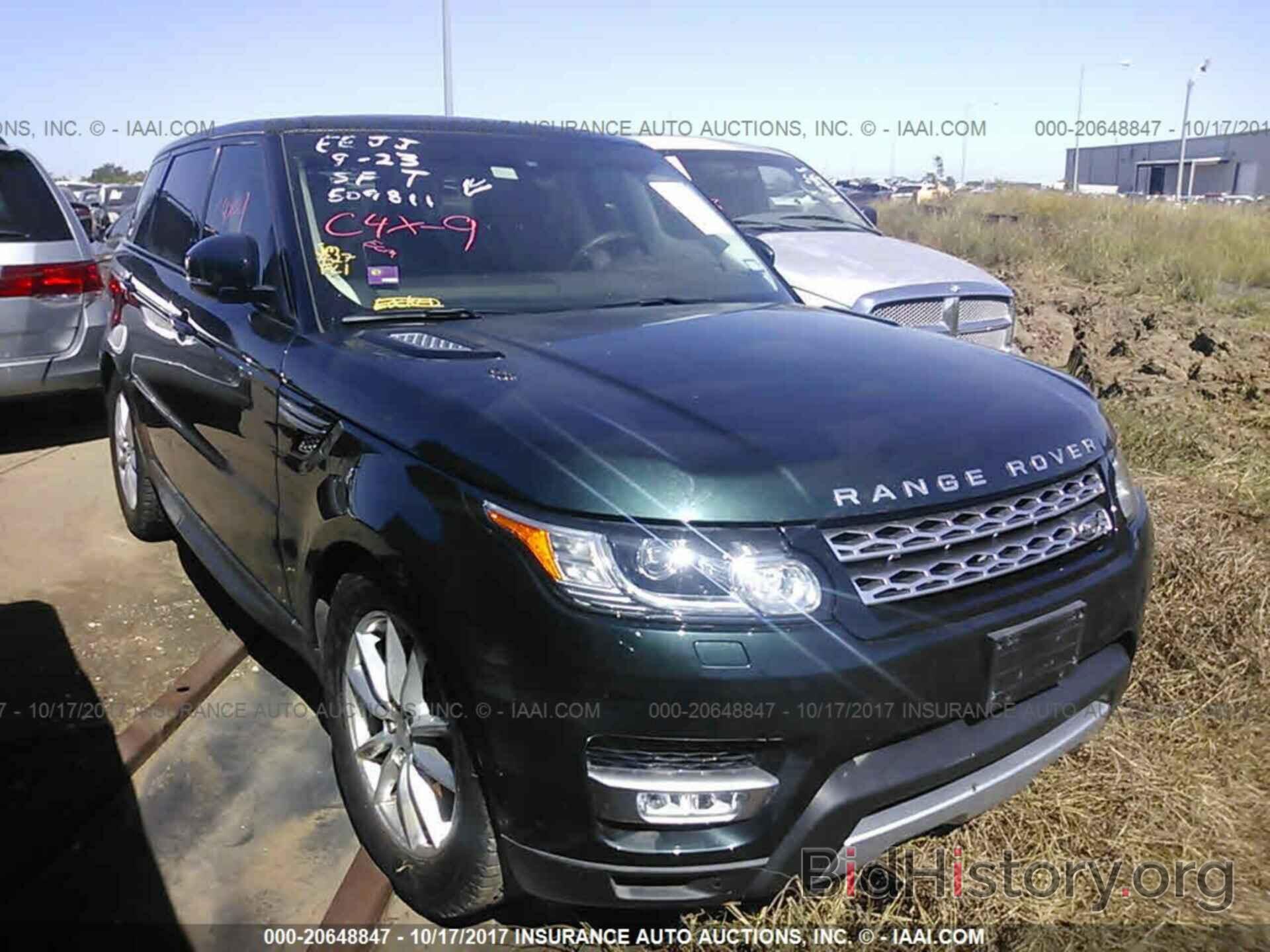 Photo SALWR2VFXFA509811 - Land rover Range rover sport 2015