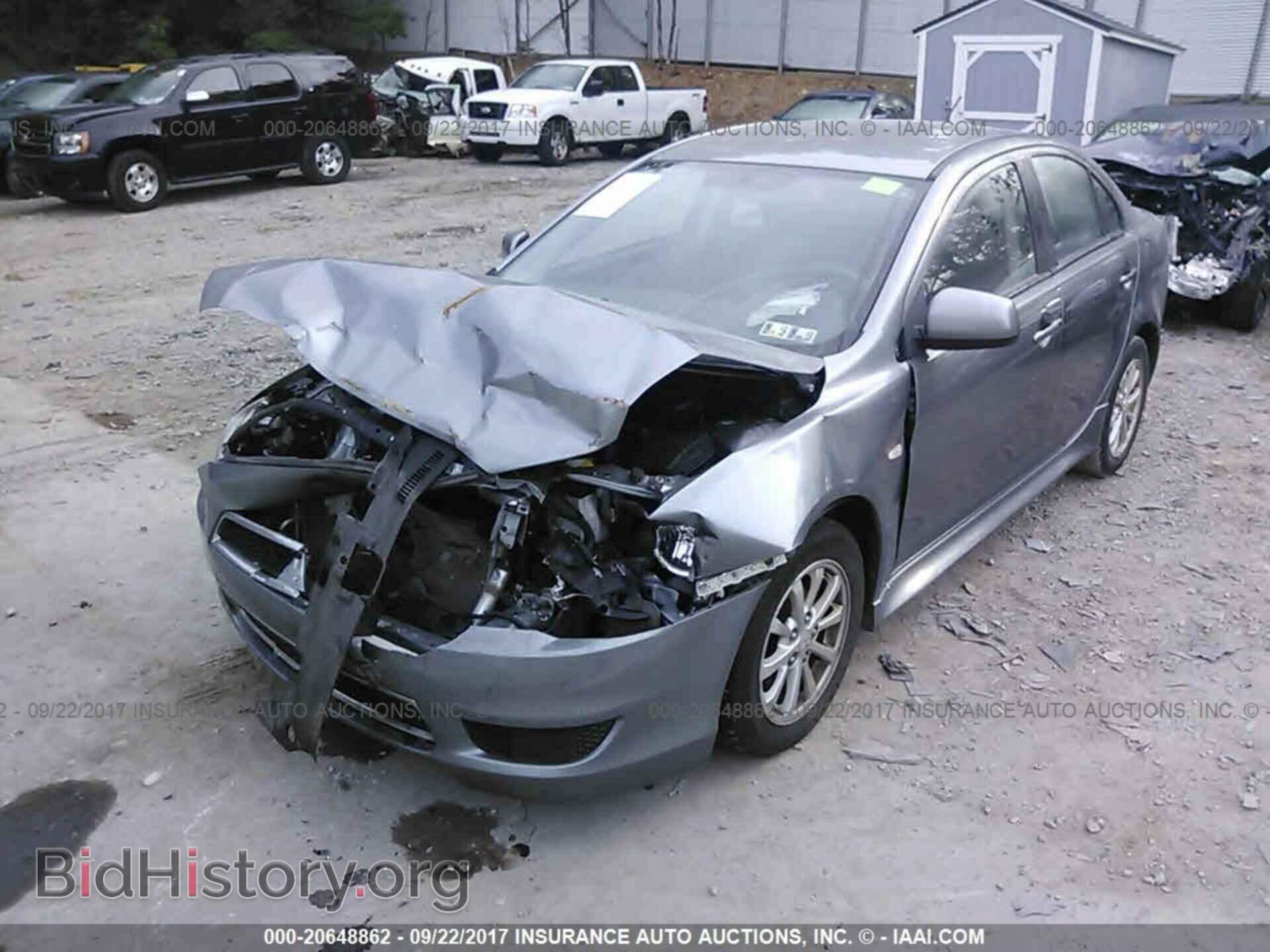 2012 Mitsubishi Lancer - VIN: JA32V2FW9CU015335 - Фото 2