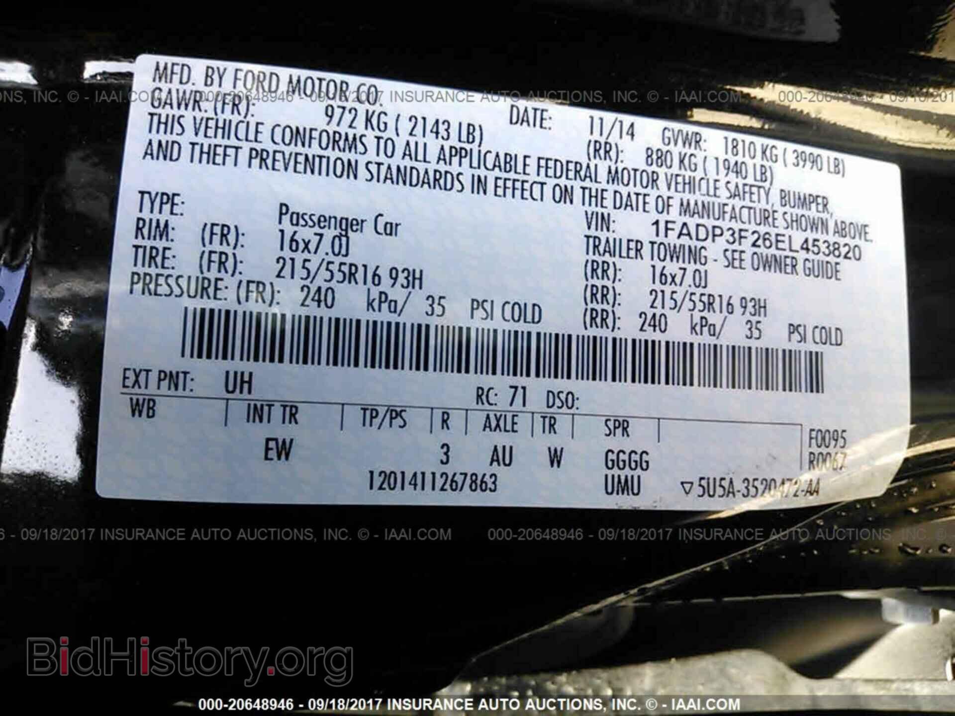 2014 Ford Focus - VIN: 1FADP3F26EL453820 - Photo 9