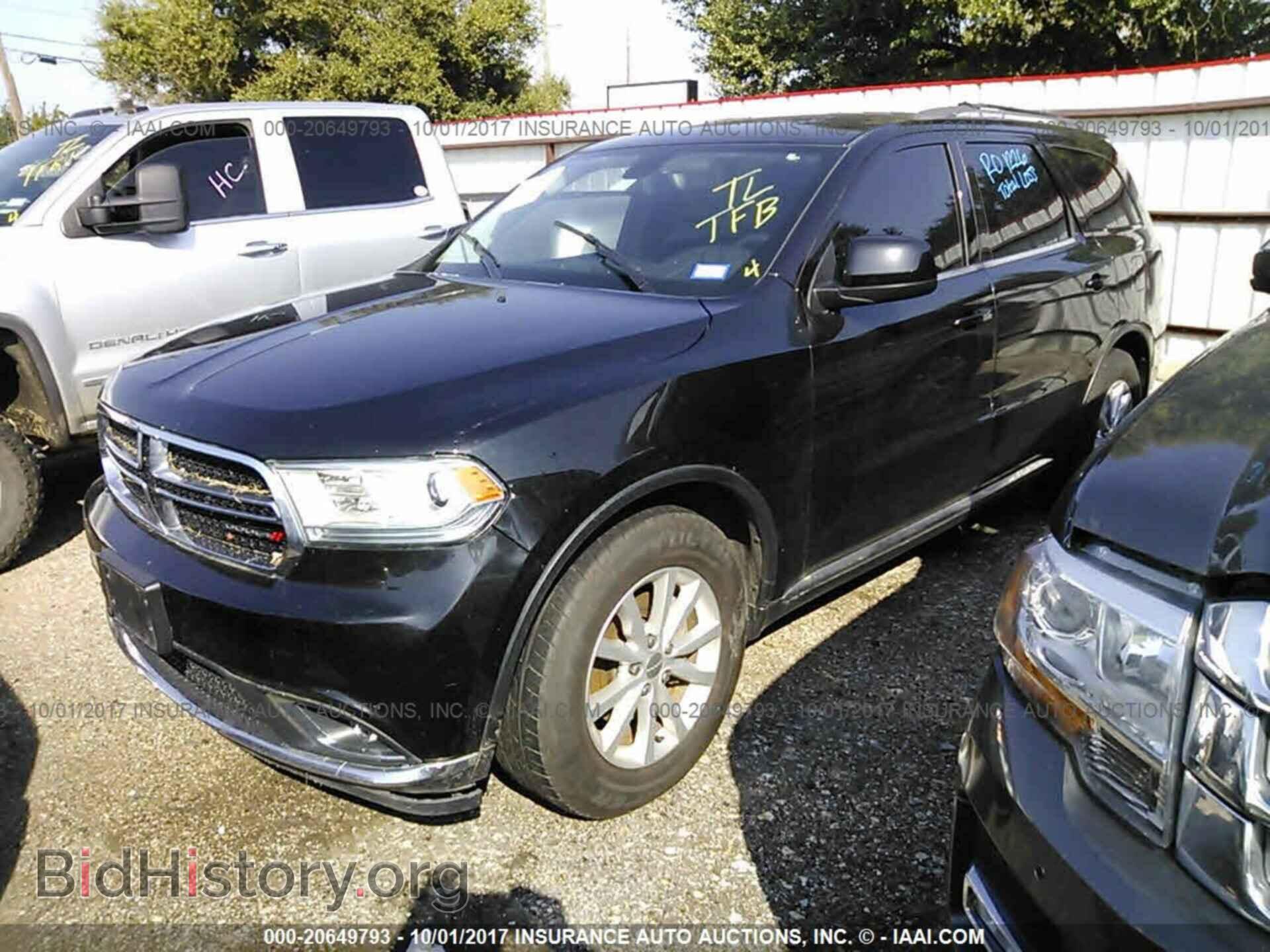2014 Dodge Durango - VIN: 1C4RDHAG0EC971785 - Photo 2