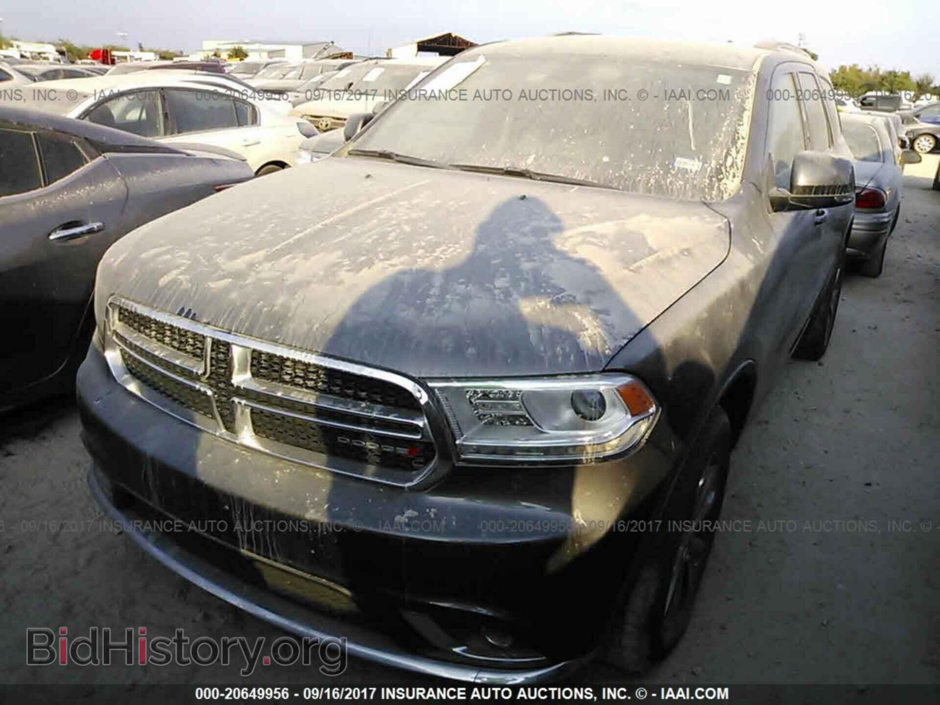 2014 Dodge Durango - VIN: 1C4RDHDG6EC599719 - Фото 2
