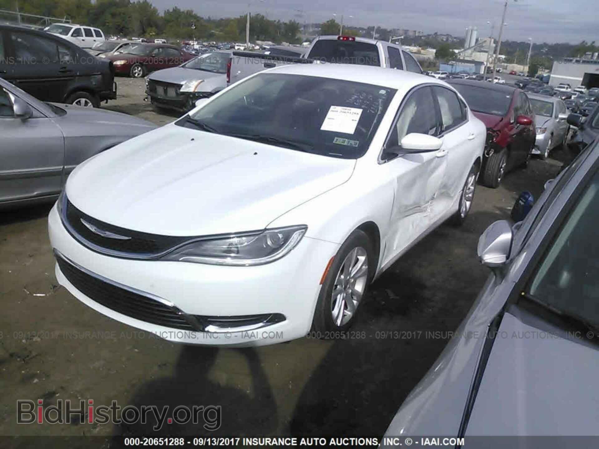 2015 Chrysler 200 - VIN: 1C3CCCAB0FN715544 - Фото 2